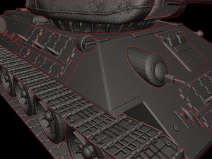 t 34 85 tanks 3D Print Model