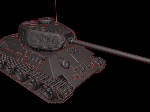 t 34 85 tanks Modèles 3D en vedette
