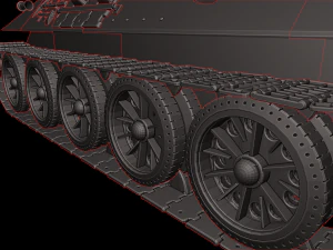 t 34 85 tanks 3D Print Model