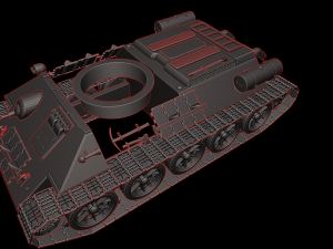 t 34 85 tanks Modèles 3D en vedette