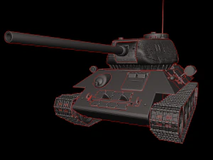 t 34 85 tanks 3D Print Model