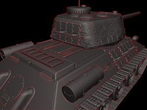 t 34 85 tanks Modèles 3D en vedette