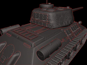 t 34 85 tanks 3D Print Model