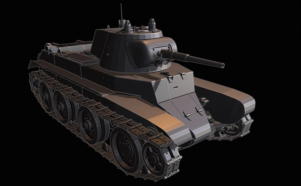 bt7 tanks 3D Print Model .c4d .max .obj .3ds .fbx .stl .blend 