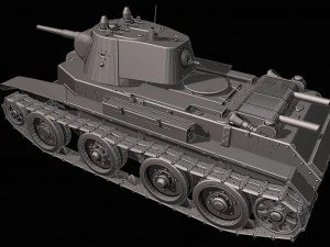 bt7 tanks 3D Print Model