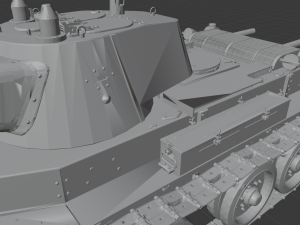 bt7 tanks 3Dプリントモデル