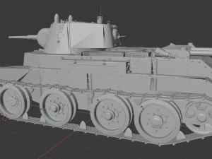 bt7 tanks 3D Print Model
