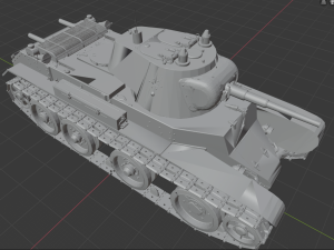 bt7 tanks 3Dプリントモデル