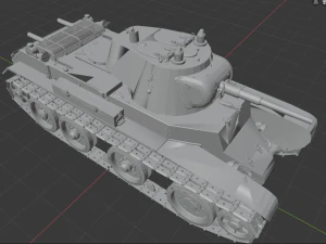bt7 tanks 3D Print Model