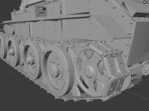 bt7 tanks 3Dプリントモデル