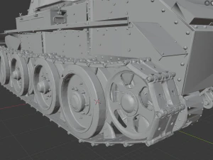 bt7 tanks 3D Print Model