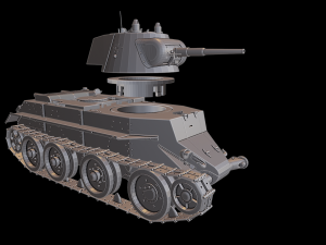 bt7 tanks 3Dプリントモデル