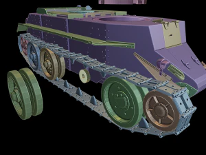 bt7 tanks 3D Print Model