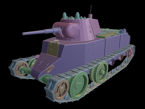 bt7 tanks 3Dプリントモデル