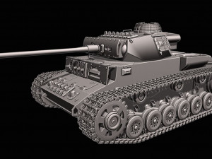 pzkpfw iii ausf l sdkfz141 tanks 3D Print Model