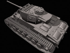 pzkpfw iii ausf l sdkfz141 tanks 3D Print Model