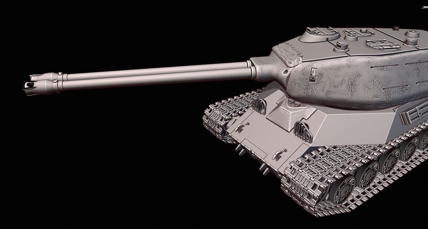 D ct 2. Tank ct 2. Ст-2 танк в world of tanks. Двуствольный танк ст 2. Tank 3d model.