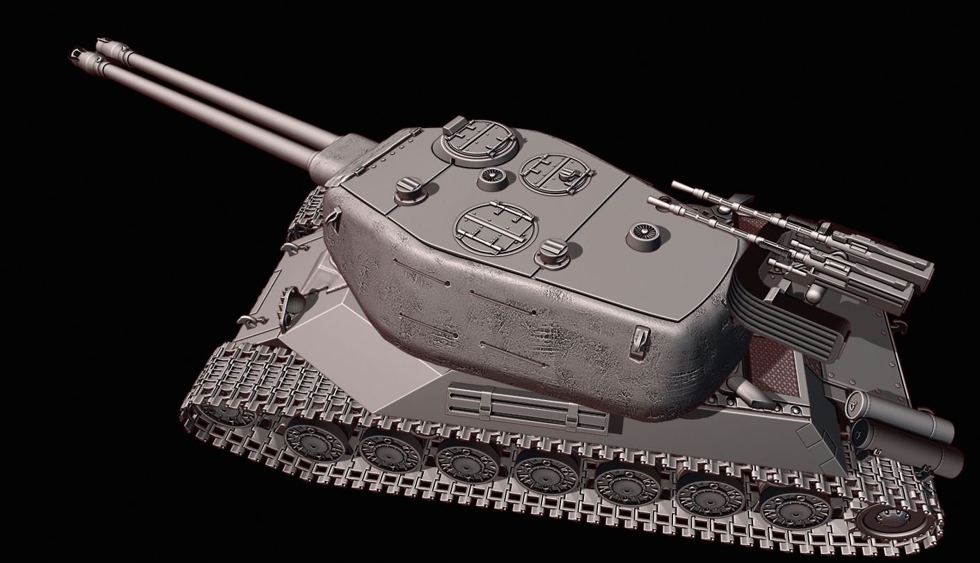 Tank ct 2. Танк объект 705а на 3d принтере в масштабе 1:16. D ct 2. 2ct. D ct 2.