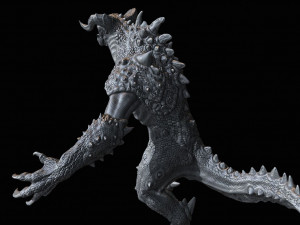 deathclaw fallout demon Model do druku 3D