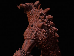 deathclaw fallout demon Model do druku 3D