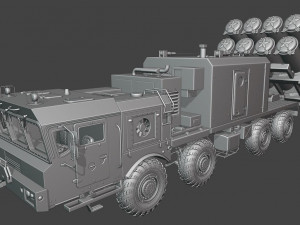 maz bastion truck 3D Print Model