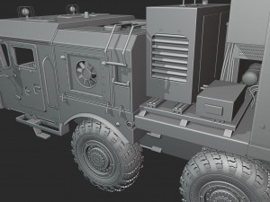 maz bastion truck 3D Print Model