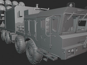 maz bastion truck 3D Print Model