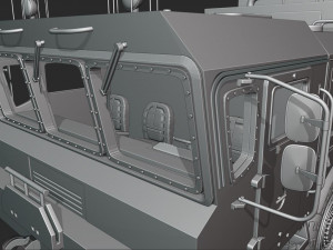 maz bastion truck 3D Print Model