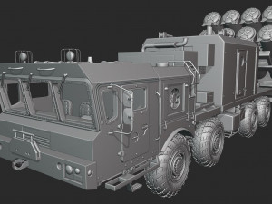 maz bastion truck 3D Print Model