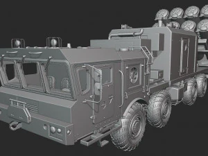 maz bastion truck 3D Print Model