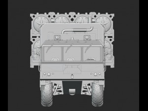 maz bastion truck 3D Print Model