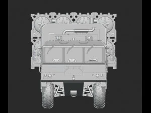 maz bastion truck 3D Print Model