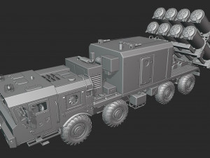 maz bastion truck 3D Print Model