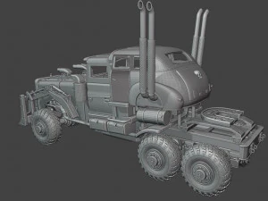 tatra t815 the war rig mad max truck 3D Print Model