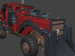 tatra t815 the war rig mad max truck Modèles 3D en vedette