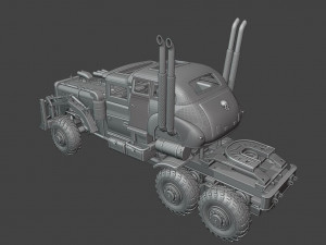 tatra t815 the war rig mad max truck Modèles 3D en vedette
