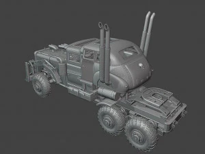 tatra t815 the war rig mad max truck 3D Print Model