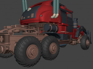 tatra t815 the war rig mad max truck Modèles 3D en vedette