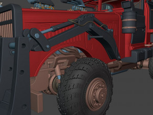 tatra t815 the war rig mad max truck Modèles 3D en vedette
