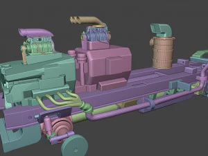 tatra t815 the war rig mad max truck 3D Print Model