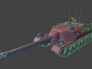 tanques t28 Modelo de Impressão 3D