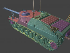 tanques t28 Modelo de Impressão 3D