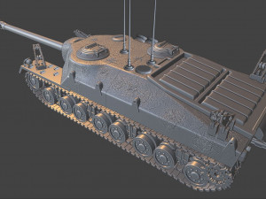 t28 tanks 3D 打印模型