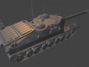 tanques t28 Modelo de Impressão 3D