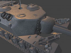 tanques t28 Modelo de Impressão 3D