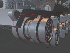 t95 tanks 105 mm motor carriage 3D Print Model
