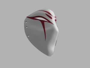 kindred new skins spirit blossom mask 3D Baskı Modeli