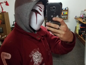 kindred new skins spirit blossom mask 3D Baskı Modeli