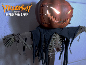 scarecrow lamp halloween 3D Print Model