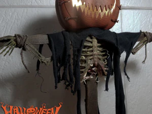 scarecrow lamp halloween 3D Print Model